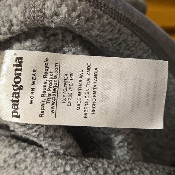 Patagonia Sweater Pullover Drifter Grey L large - Picture 10 of 17